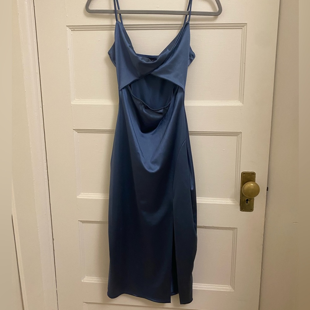 Blue Midi Dress Size 4